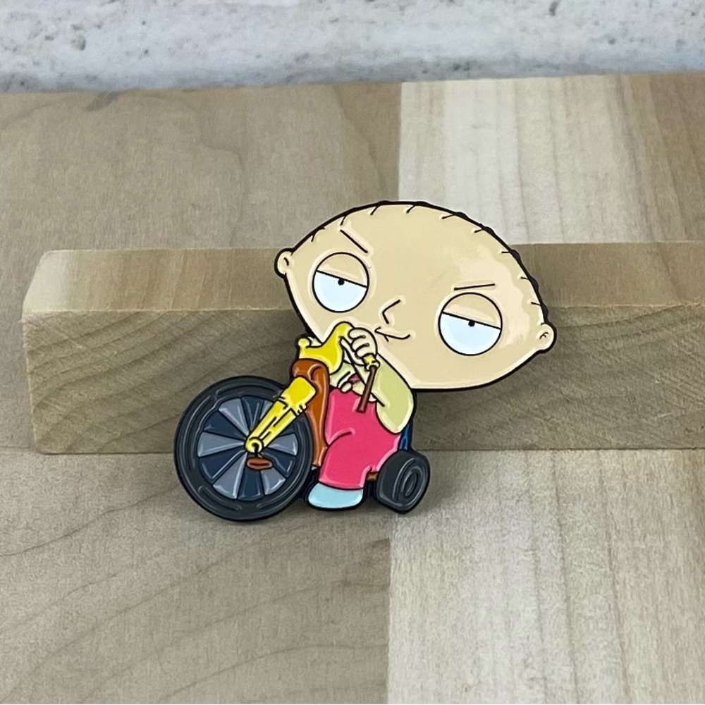 Stevie Griffin Enamel Pin